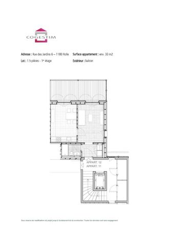 1.5 Zimmer, 33 m², 1. Stock - Photo 3