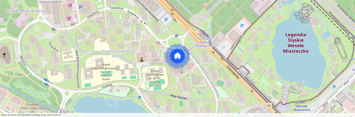 al. Bolesława Krzywoustego, Osiedle Tysiąclecia, Katowice, śląskie