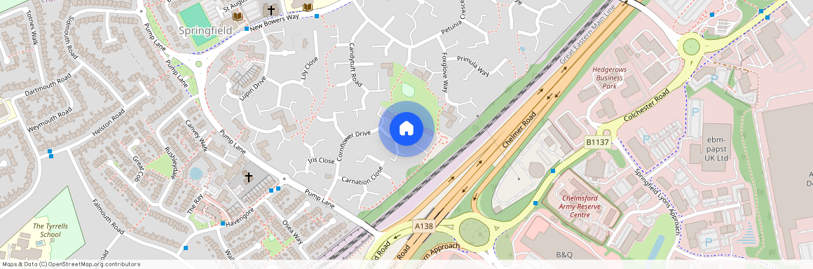 Cornflower Drive, Chelmsford, Essex, CM1 6XZ