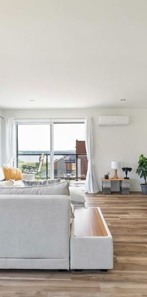 ANIMAUX ACCEPTÉS, Grand 51/2 vue partielle sur le fleuve - Photo 1