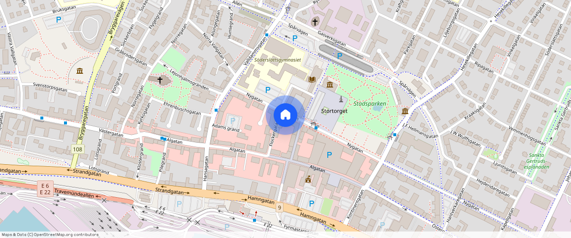 Trelleborg, Skåne, Nygatan 24