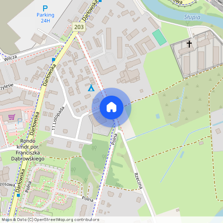 ul. Polna, Ustka, słupski, pomorskie