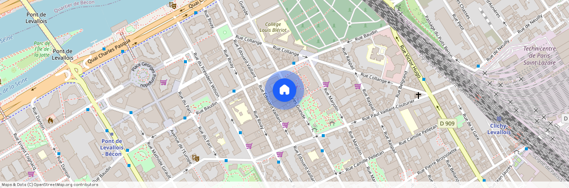 Building Rue Jules Guesde - checkmyguest - 1348433, Rue Jules Guesde, Levallois-Perret