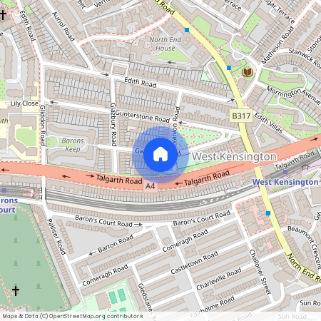 Gwendwr Road, London, W14
