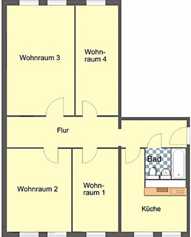 Wohnung, 1 Zimmer (27,58 m²) - Foto 5