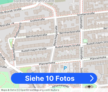 Mit Einbauküche! Charmante 2-Raum-Altbauwohnung in der südlichen In... - Foto 1