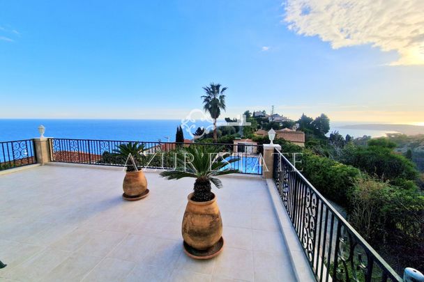 MENTON : VILLA AVEC PISCINE VUE MER - Photo 1