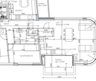 Appartement te huur - Photo 3