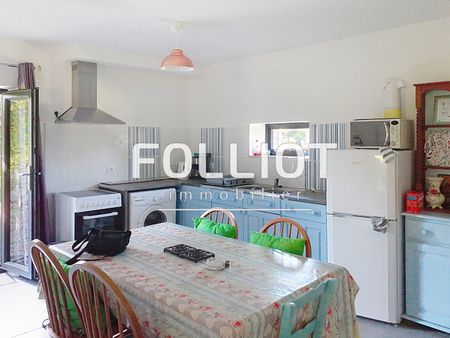 A LOUER - ST AUBIN DES BOIS - Maison MEUBLÉE en plain-pied avec jardin - Photo 3