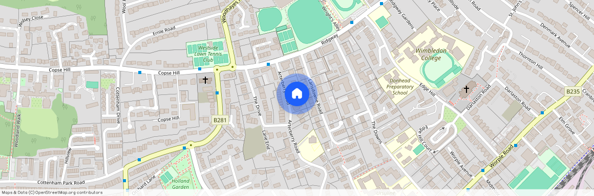 Arterberry Road London SW20, London, SW20