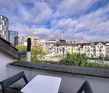 Appt meublé (+-60m²) 1ch en mezzanine / Quartier Européen. - Photo 6
