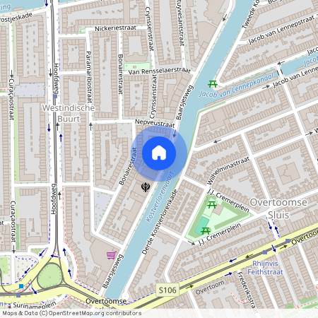 Baarsjesweg 269-F, Paramariboplein e.o., 1058AD, Amsterdam