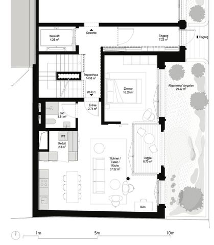 Hochwertig ausgebaute Neubauwohnung im beliebten Bachletten-Quartier! - Photo 4