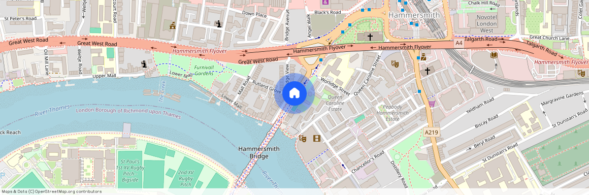 Palace Wharf Apartments, W6, London