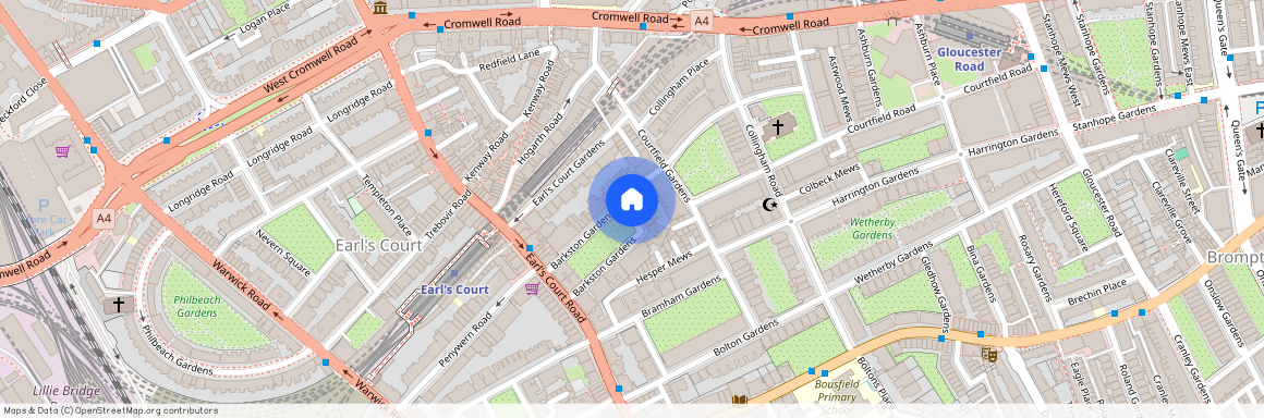 Barkston Gardens, Earls Court, SW5