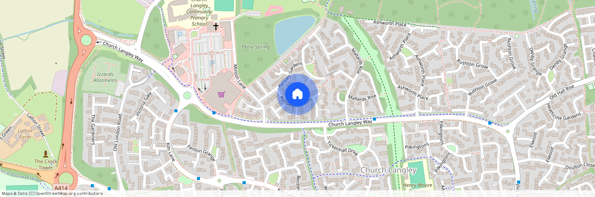 Aynsley Gardens, Church Langley, Harlow