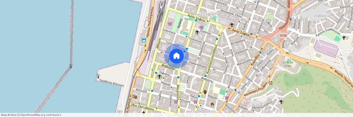 Σαρανταπόρου 14, 262 23, Πάτρα (262 23), Νόρμαν (Πάτρα)