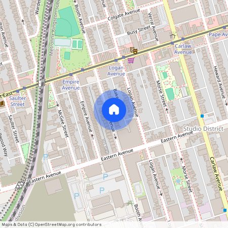 141 Booth Avenue Unit# Main, Toronto