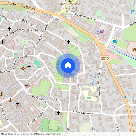 Chieri, Via Avezzana