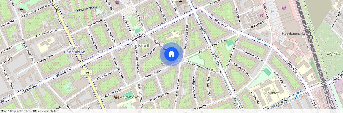 Stüvestr. 9, 30173 Hannover - Südstadt-Bult