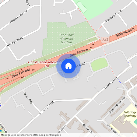 Chaucer Road, New England, Peterborough