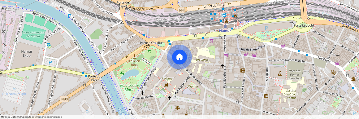 Rue De Bruxelles, 106, 5000, Namur