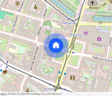 Kościuszki / 2 osobne pokoje / Bez prowizji - Фото 1