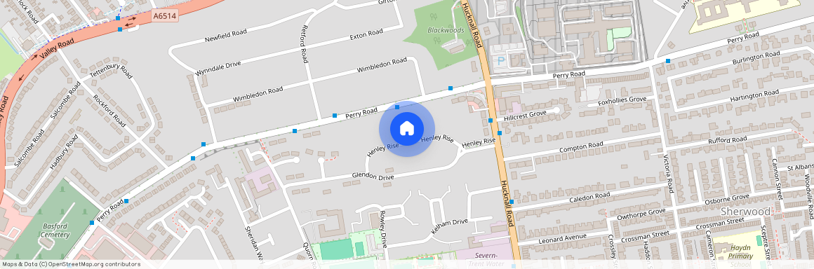 Henley Rise, Sherwood, Nottingham, NG5 1FR