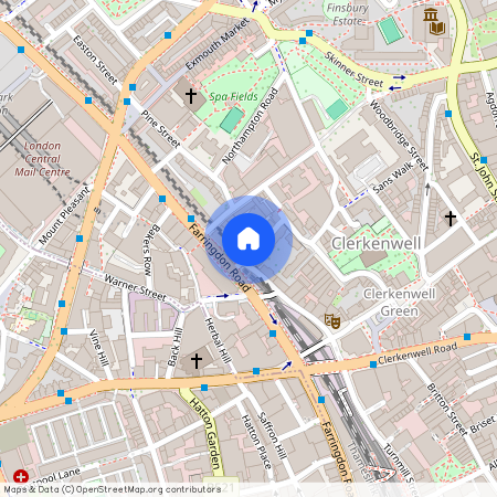 Pear Tree Court London EC1R, London, EC1R