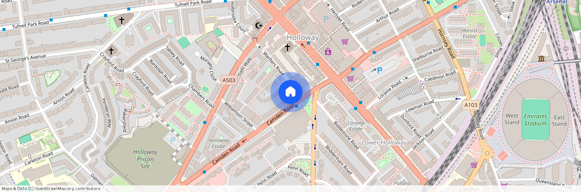 Camden Road, Holloway, London
