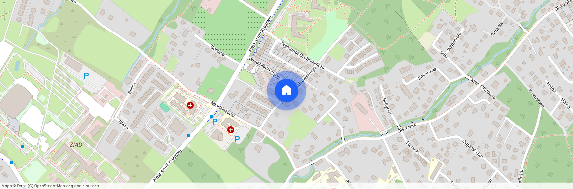 ul. Andrzeja Małkowskiego, Mikuszowice Śląskie, Bielsko-Biała, śląskie