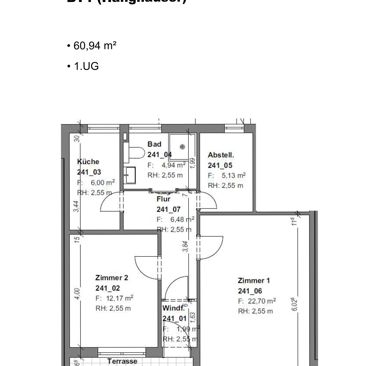 Wohnen auf der Wilhelmshöhe in Eutin: 2-Zimmer-Wohnung mit sonniger Terrasse zu mieten - Foto 1