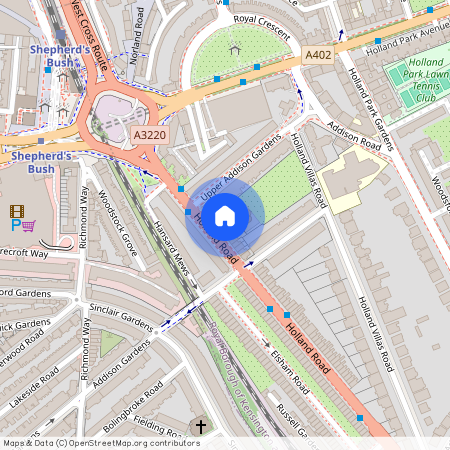 Holland Road, Holland Park, ., Holland Park