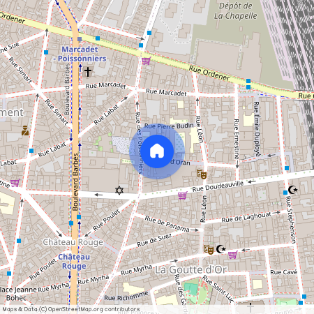 34 Rue d'Oran, 75018 Paris 18