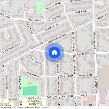 49 St. David Street West, Upper Unit, L2V 2L6, Thorold