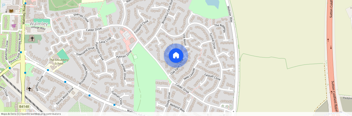 Oak Farm Close, Sutton Coldfield, West Midlands