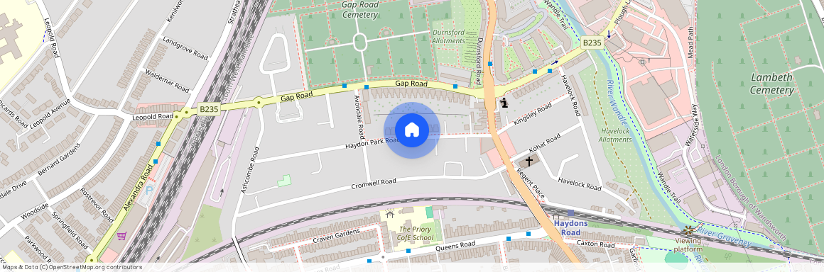 Haydon Park Road London SW19 8JQ