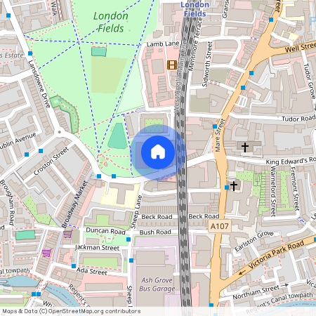 Triangle Road, London Fields, London, E8