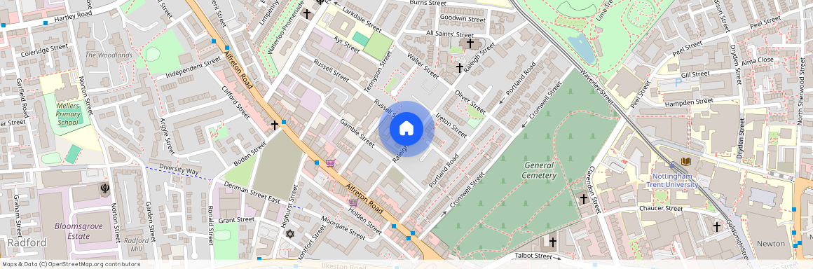 37 Raleigh Street, Nottingham, Nottinghamshire, NG7 4DA