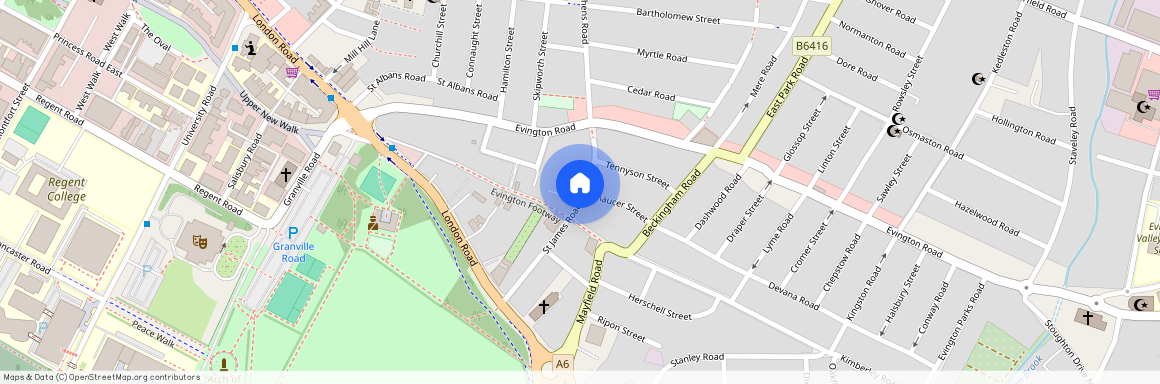 St James Road, Leicester LE2