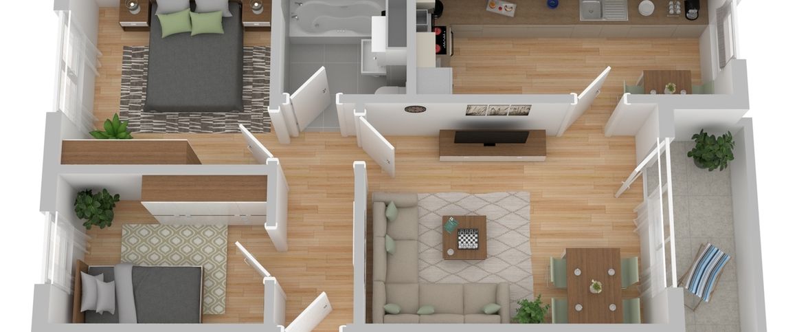 - Zimmerwohnung, 18109 Rostock - Lichtenhagen - Foto 1