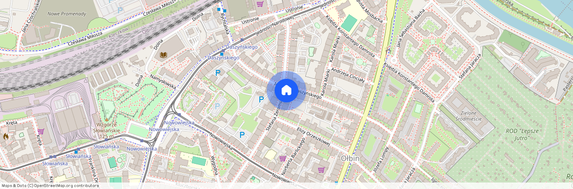 ul. Stefana Żeromskiego, Ołbin, Śródmieście, Wrocław, dolnośląskie