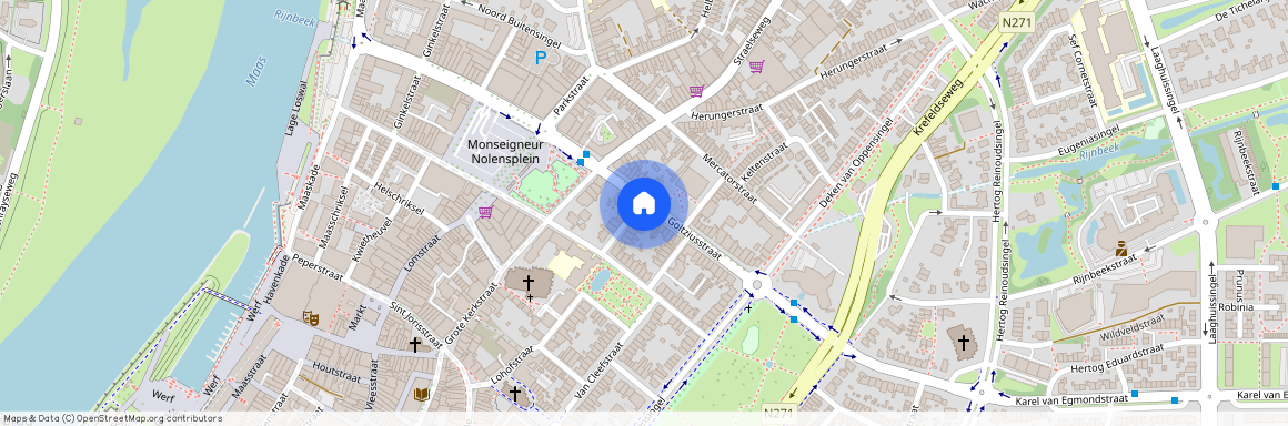 Goltziusstraat 4, Rosarium e.o., 5911AV, Venlo