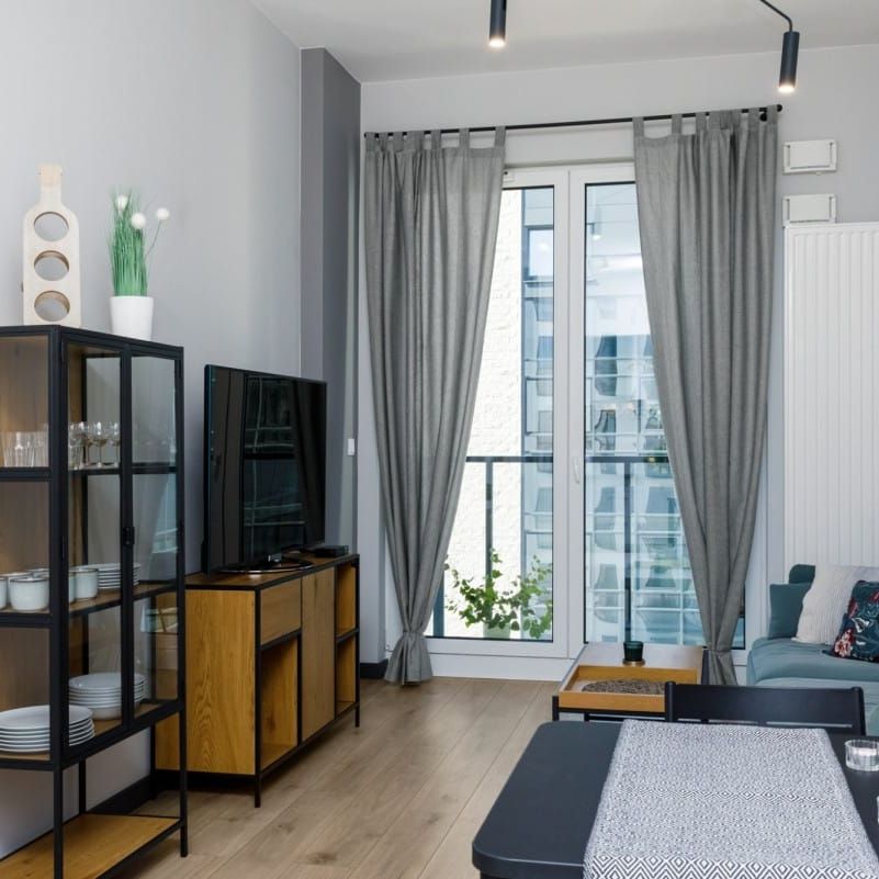 Nowoczesne z balkonem i miejscem w garażu 61.9 m² - Photo 1