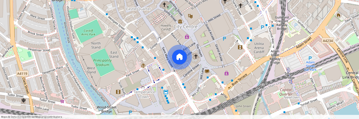 Cardiff, Cardiff City Centre