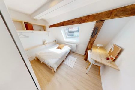 Chambres dans un appartement 4 ch. meublé à 5000 Namur  Loyer: 550 € - Foto 3