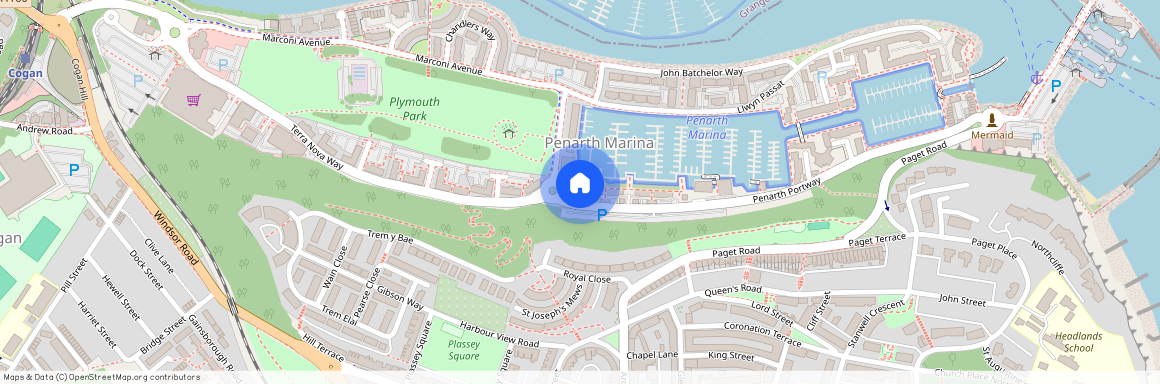 Penarth Portway, Penarth Marina