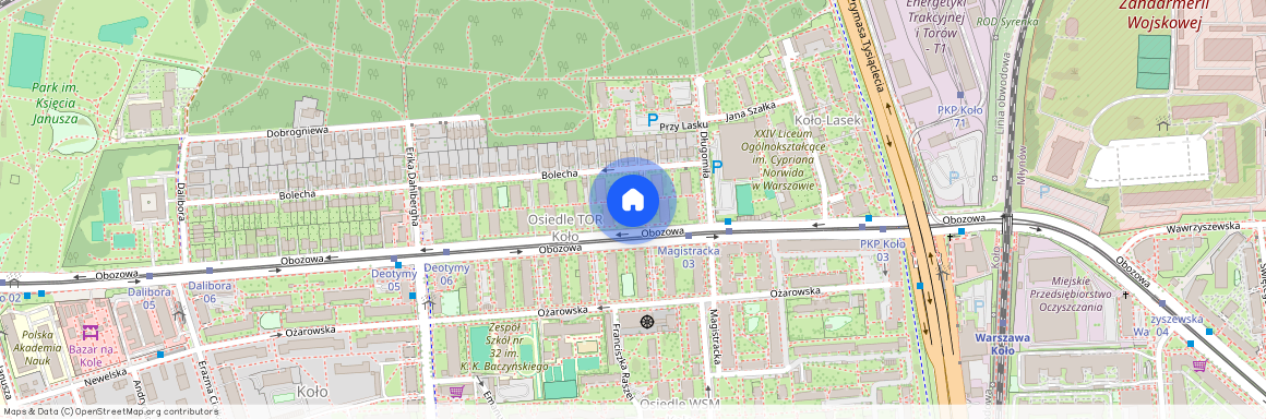 ul. Obozowa, Koło, Wola, Warszawa, mazowieckie