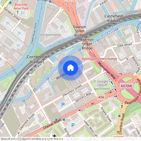 Worsley Street, Castlefield, Manchester, M15