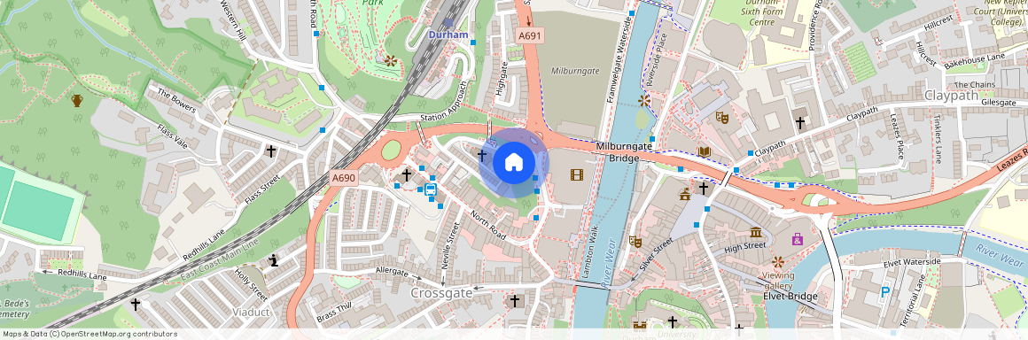 St. Godrics Court, Castle Chare, Durham City